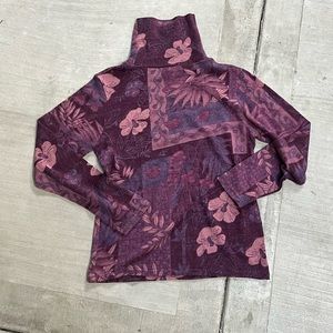 Comfy and stylish purple sweater/turtleneck
